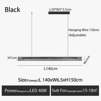 Lustre moderne minimaliste pour salle à manger