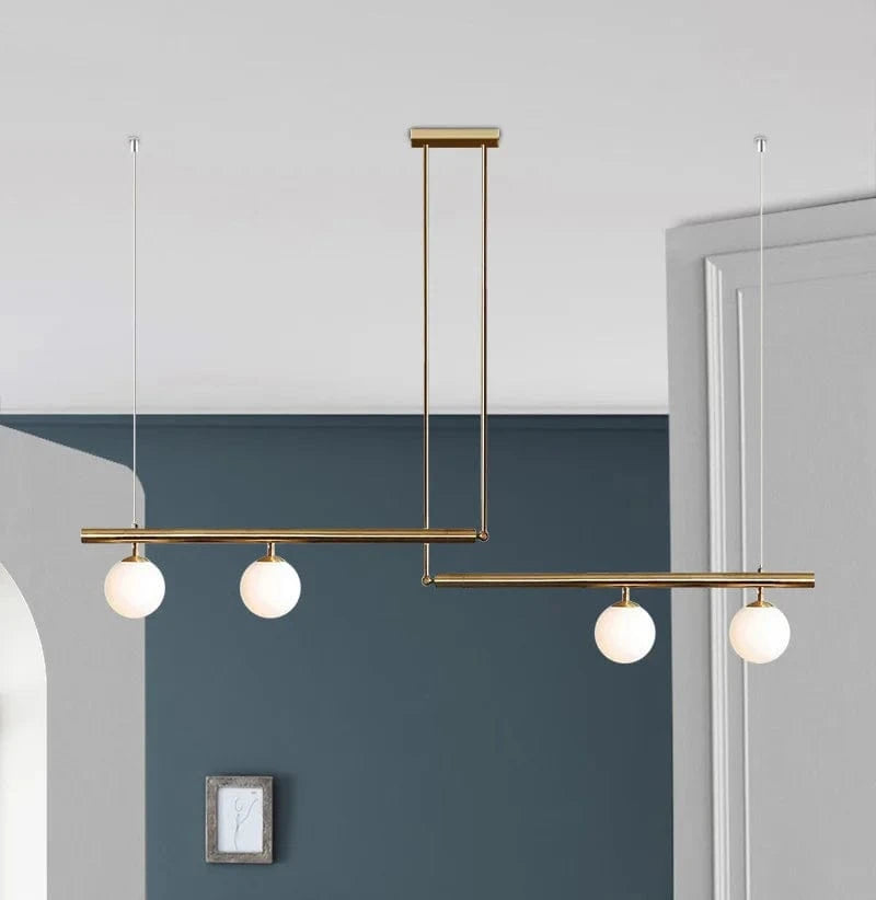 Lustre de salon minimaliste contemporain | Marco Lucetti