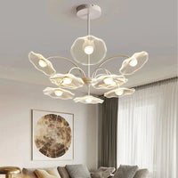 Lustre de salon moderne blanc décor à la maison LED suspendu pour hall chambre Loft salle à manger cuisine | Marco Lucetti