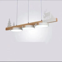 Lustre de style scandinave à LED pour éclairer votre intérieur et votre entreprise | Marco Lucetti Blanc 1 / Chine