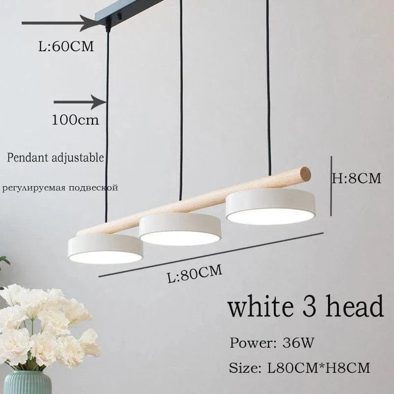 Lustre de style scandinave à LED pour éclairer votre intérieur et votre entreprise | Marco Lucetti Blanc / Chine