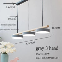 Lustre de style scandinave à LED pour éclairer votre intérieur et votre entreprise | Marco Lucetti Gris / Chine