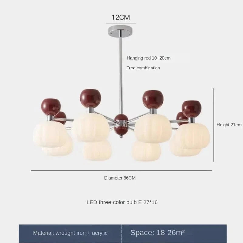 Lustre Décoratif en Acrylique avec Abat-jour Suspendu Créatif - Éclat Design | Marco Lucetti Rousse-16