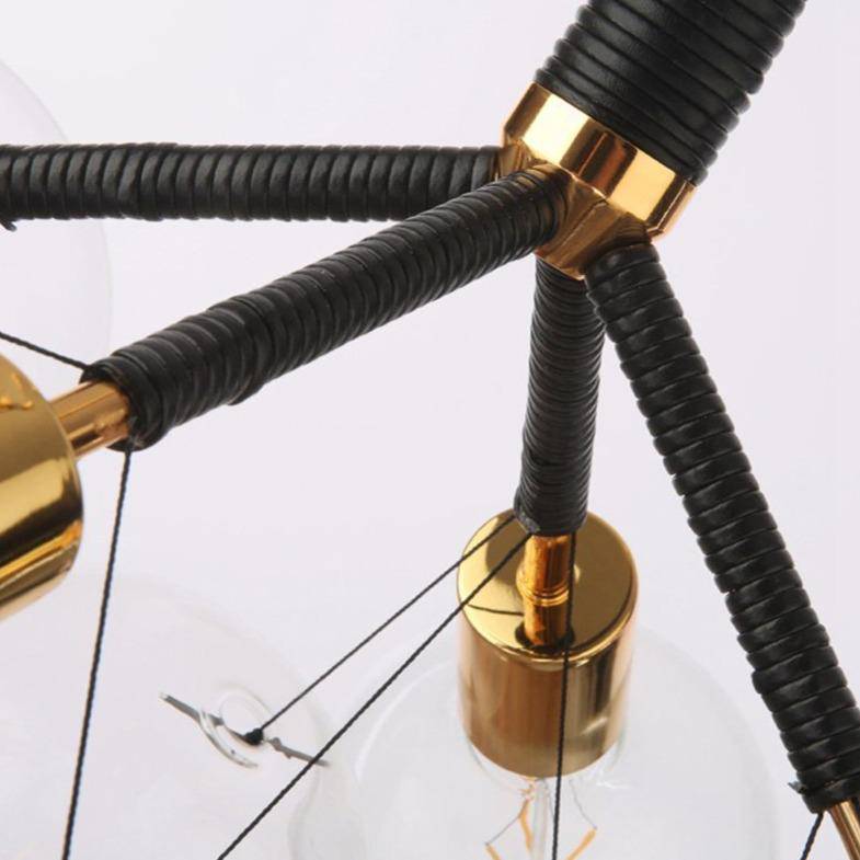 Lustre design à bulles en verre Moderné | Marco Lucetti