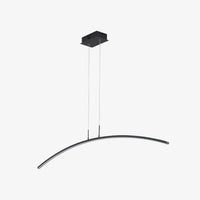 Lustre design à LED en arc de cercle | Marco Lucetti Noir / Froide