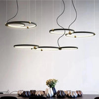 Lustre Design avec Anneau LED pour Décoration Suspendue | Marco Lucetti