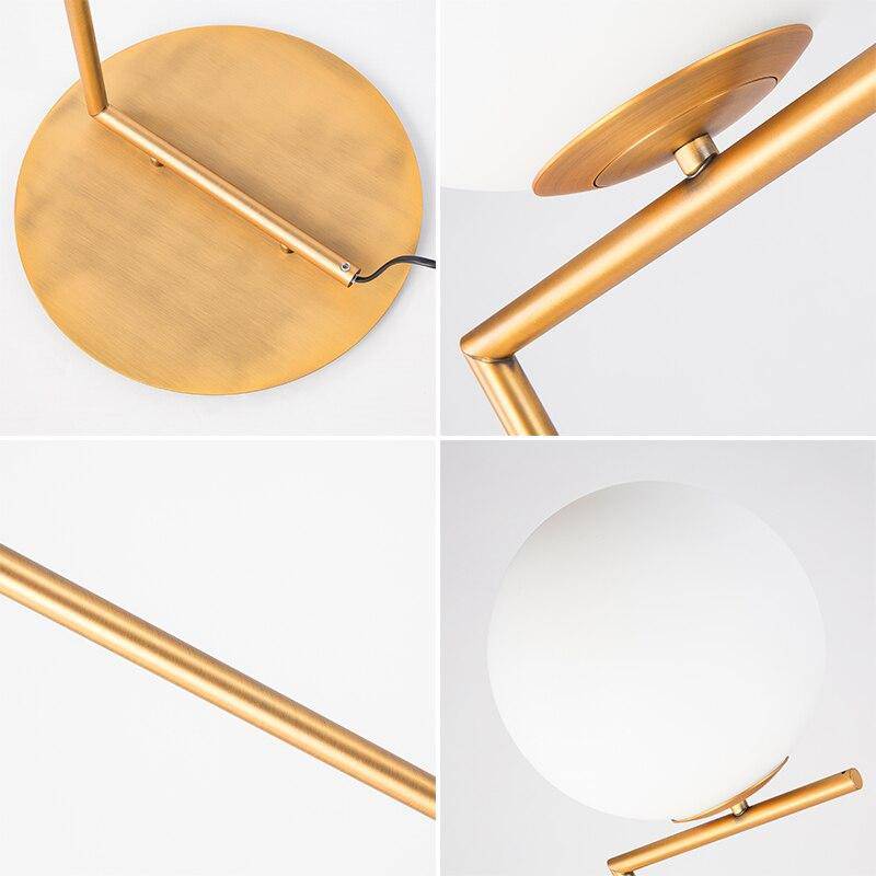 Lustre design avec boule en verre: Moderne et élégant | Marco Lucetti