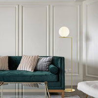 Lustre design avec boule en verre: Moderne et élégant | Marco Lucetti