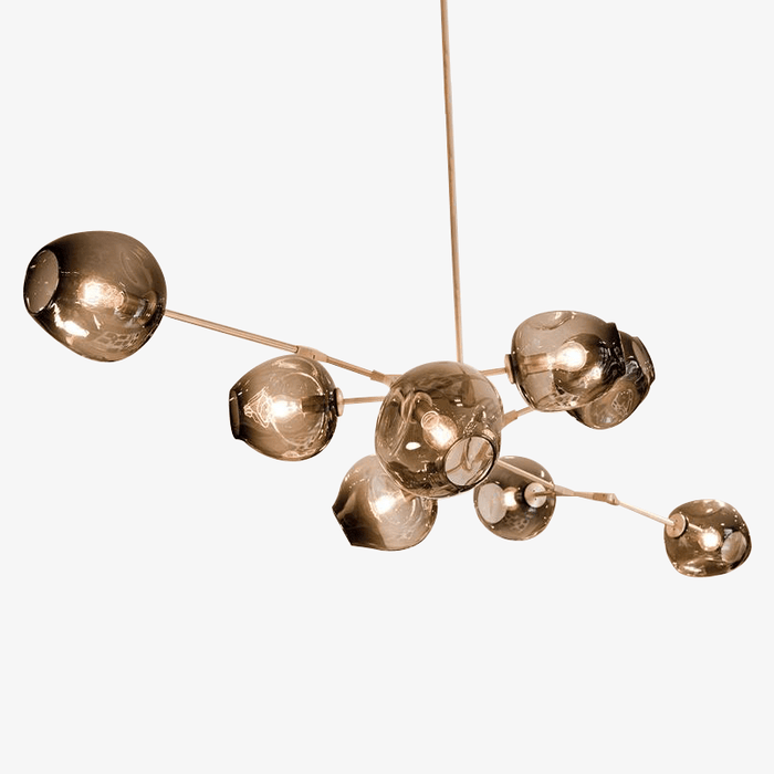 Lustre Vintage à plusieurs bras et design unique