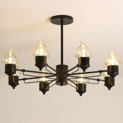 Lustre Design Bougies Modernes | Marco Lucetti 8 lampes