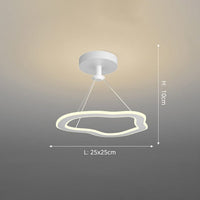 Lustre design Cyriac LED - Formes originales | Marco Lucetti Blanc - C / Chaude