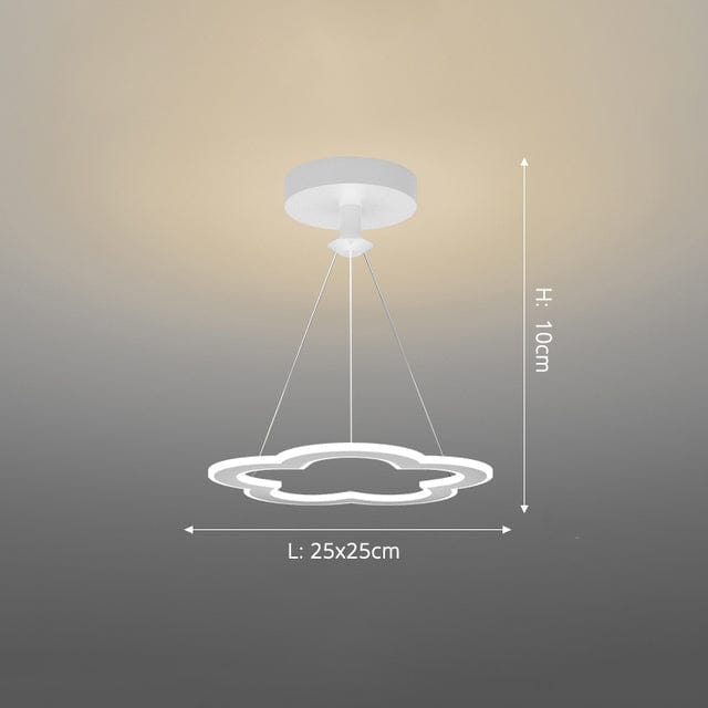 Lustre design Cyriac LED - Formes originales | Marco Lucetti Blanc - E / Chaude