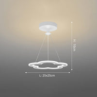 Lustre design Cyriac LED - Formes originales | Marco Lucetti Blanc - E / Chaude