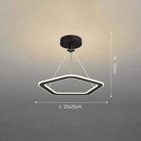 Lustre design Cyriac LED - Formes originales | Marco Lucetti Noir - A / Chaude
