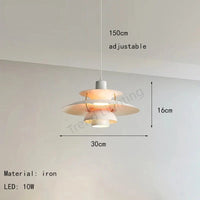 Lustre Design Danois LED de Haute Qualité - Parapluie Loui Paulsen | Marco Lucetti C-30cm / Blanc chaud