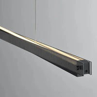 Lustre design en aluminium et verre: Barre lumineuse | Marco Lucetti