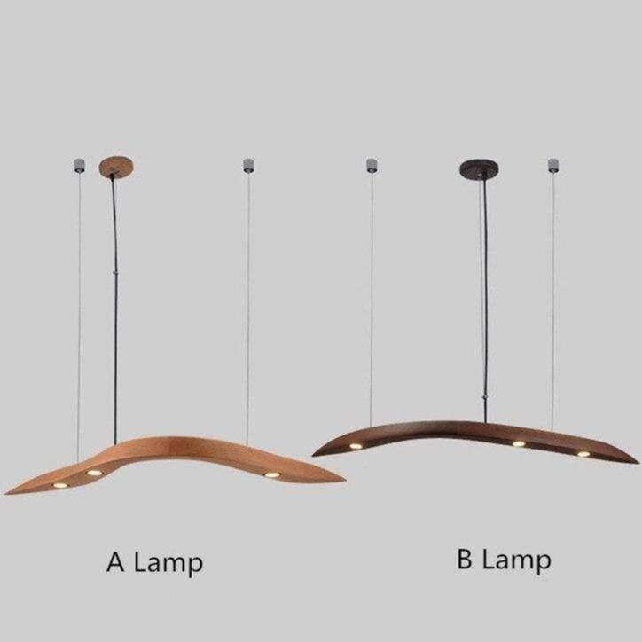 Lustre Design en Bois et LED Villa | Marco Lucetti