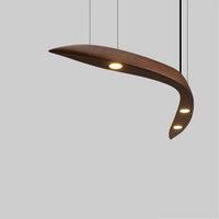 Lustre Design en Bois et LED Villa | Marco Lucetti