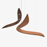 Lustre Design en Bois et LED Villa | Marco Lucetti