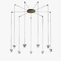 Lustre design en cristal Plyzia Araignée | Marco Lucetti