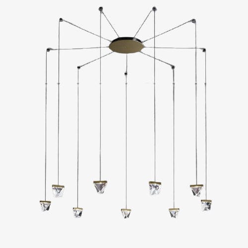 Lustre design en cristal Plyzia Araignée | Marco Lucetti