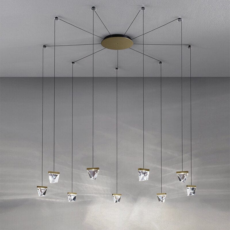 Lustre design en cristal Plyzia Araignée | Marco Lucetti C / Chaude