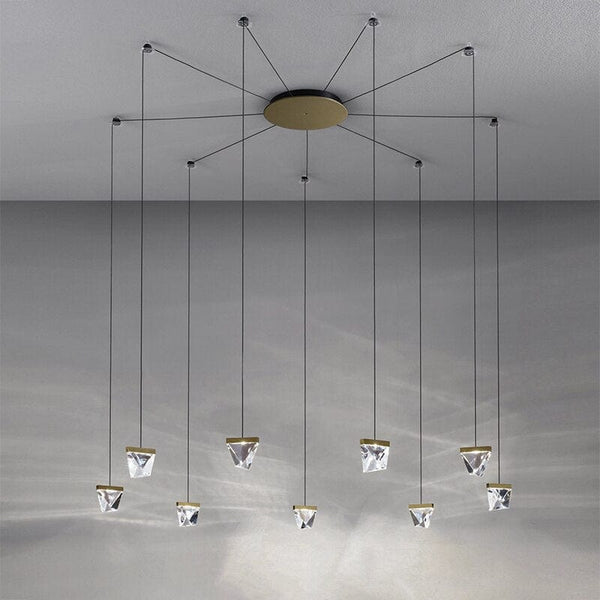 Lustre design en cristal Plyzia Araignée | Marco Lucetti C / Chaude