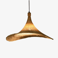 Lustre design en rotin LED - Chapeau en abat-jour | Marco Lucetti