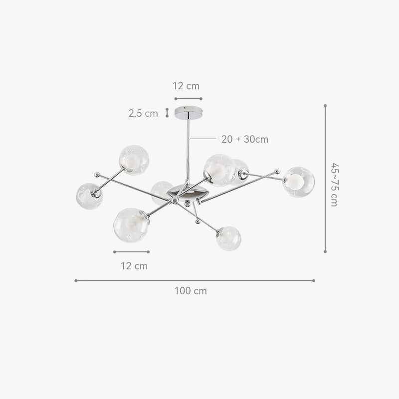 Lustre Design Haricot Magique Bauhaus - Style Élégant | Marco Lucetti
