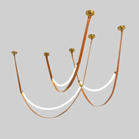 Lustre Design Italien avec Lampe à LED Tube Luxe | Marco Lucetti