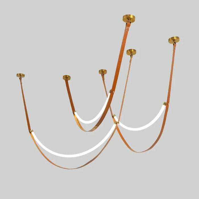 Lustre Design Italien avec Lampe à LED Tube Luxe | Marco Lucetti