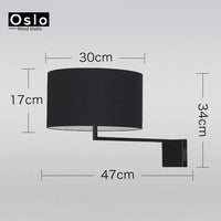 Lustre design LED Américain | Marco Lucetti Applique noire