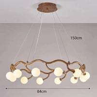 Lustre design LED Branches d'Arbre - Design Moderne et Décoratif | Marco Lucetti 12 têtes / Blanc chaud