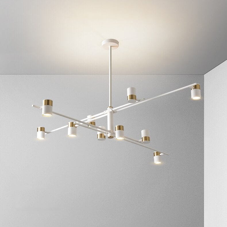 Lustre design LED Caeli Steel Rotation | Marco Lucetti