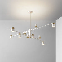 Lustre design LED Caeli Steel Rotation | Marco Lucetti