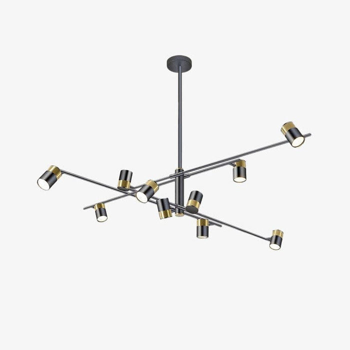 Lustre design LED Caeli Steel Rotation | Marco Lucetti