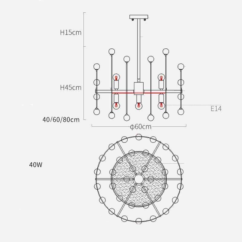 Lustre Design LED Crystal Artistic | Marco Lucetti