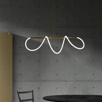 Lustre design LED doré Shadow Lumina. | Marco Lucetti