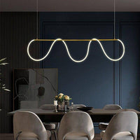 Lustre design LED doré Shadow Lumina. | Marco Lucetti