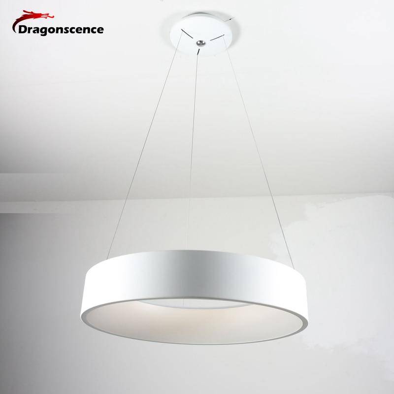 Lustre Design LED en Aluminium - Anneau Élégant | Marco Lucetti 45cm / Blanc / Froide
