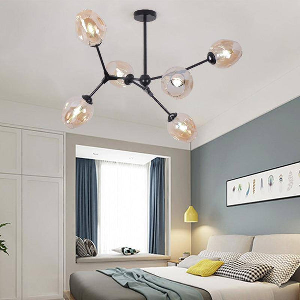 Lustre Design LED Métal et Verre Lindsey | Marco Lucetti
