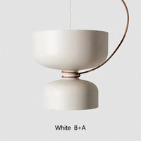 Lustre Design LED Nordique Suspension Multi-Combinaison | Marco Lucetti BA blanc / Lumière froide