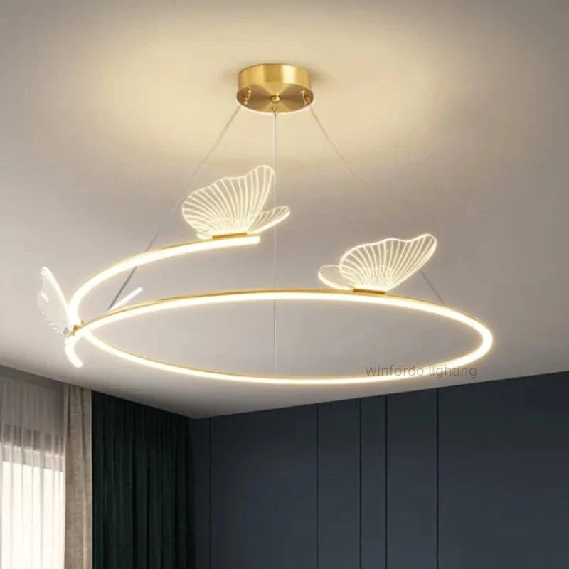 Lustre design LED Papillon circulaire | Marco Lucetti