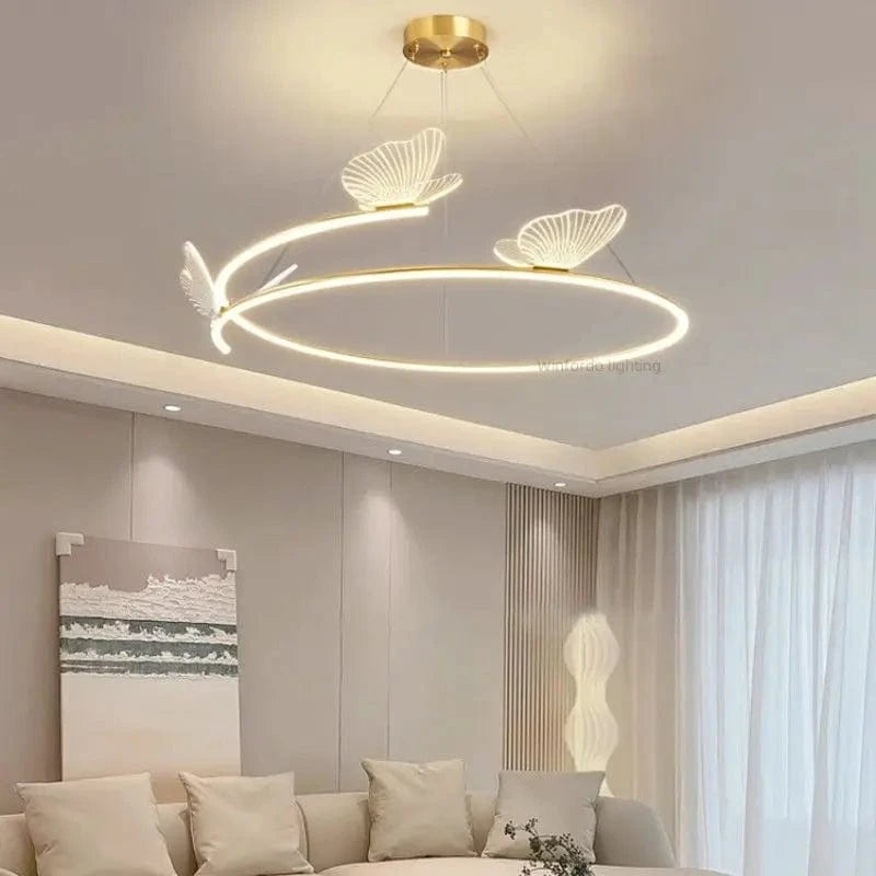 Lustre design LED Papillon circulaire | Marco Lucetti