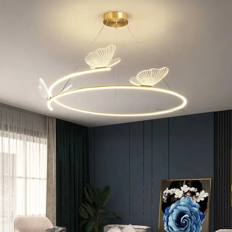 Lustre design LED Papillon circulaire | Marco Lucetti