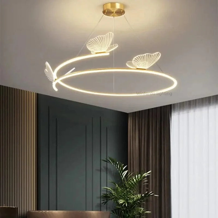 Lustre design LED Papillon circulaire | Marco Lucetti