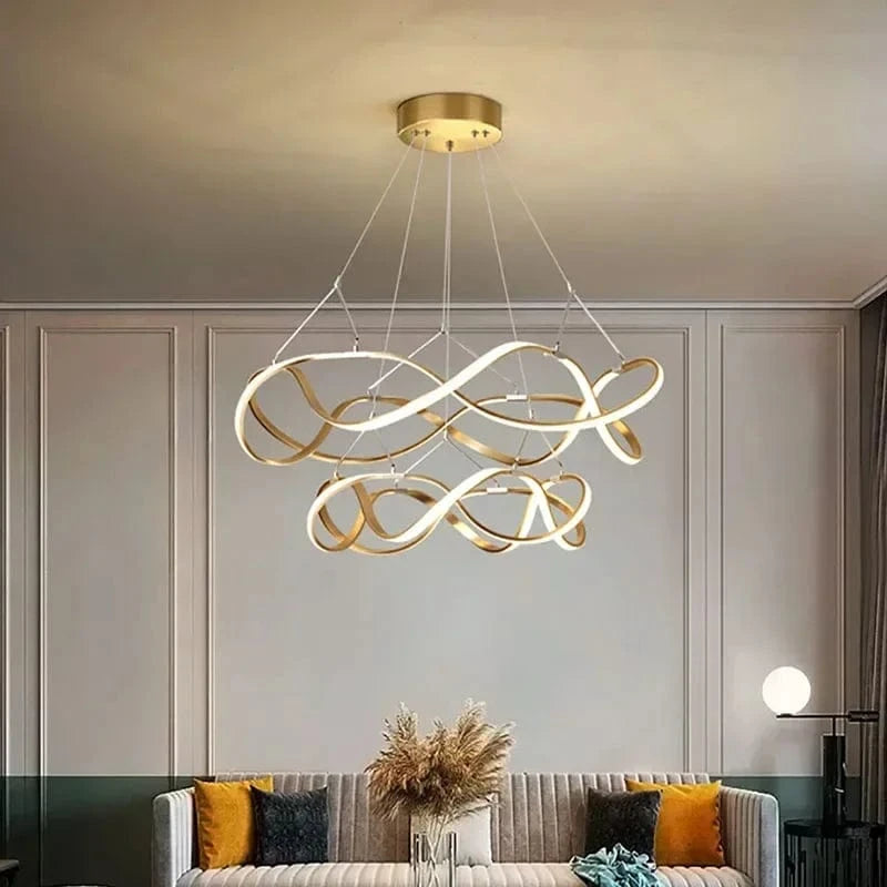 Lustre Design LED pour Salon Hall Restaurant Chambre - Suspensions Lumineuses Modernes. | Marco Lucetti