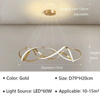 Lustre Design LED pour Salon Hall Restaurant Chambre - Suspensions Lumineuses Modernes. | Marco Lucetti