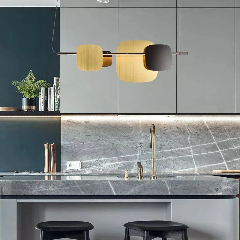 Lustre design LED suspendu nordique contemporain | Marco Lucetti