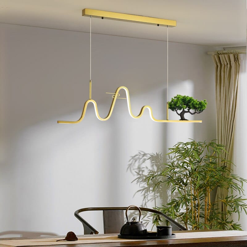 Lustre design LED Vague Lusteria | Marco Lucetti